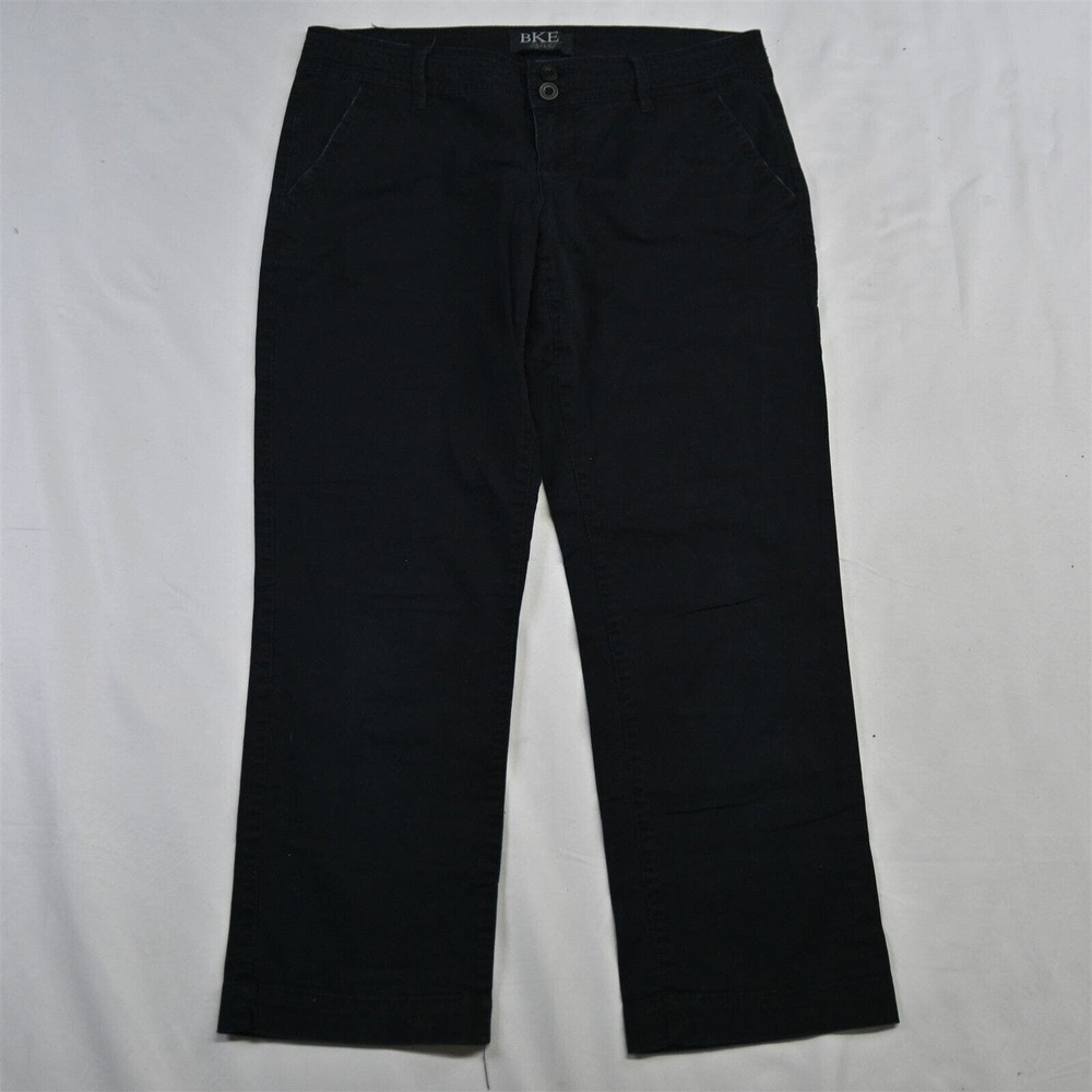 Buckle 29 Black Jessie Straight Stretch Womens Chino Pants